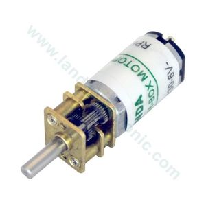موتور دی سی گیربکس دار ZGA12-FN30 (6V 600RPM)