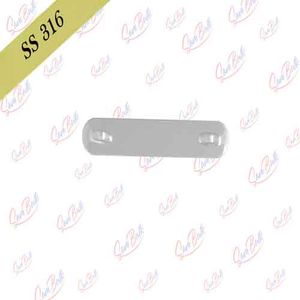 تگ کابل استنلس استیل 316 طول 160 میلیمتر عرض 15 میلیمتر