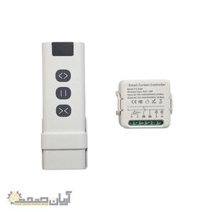 کنترلر هوشمند پرده تویا | Tuya Smart Curtain Controller با وای‌فای، ریموت و کنترل صوتی