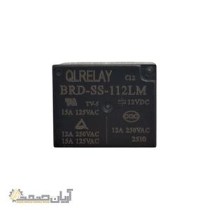رله قدرت QLRELAY BRD-SS-112LM بوبین 12 ولت 15 آمپر | رله صنعتی 1 فرم A
