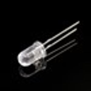 ال ای دی 5mm آبی شیشه ای پایه کوتاه بسته 1000 عددی