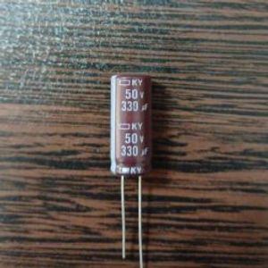 NIPPON 50V 330uf - خازن 50 ولت 330 میکرو فاراد سری KY