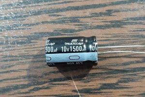 CAP 10V 1500uF - خازن الکترولیت، 10 ولت، 1500 میکروفاراد