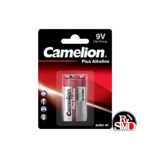 باتری کتابی CAMELION Plus Alkaline 9V 6LR61