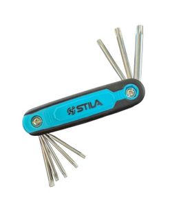 آچار آلن 8 عددی ستاره T چاقویی استیلا STILA مدل 8T