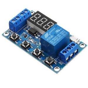 ماژول تایمر قابل تنظیم همراه با رله و نمایشگر مدل JZ-801