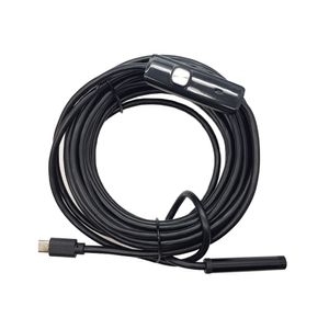 دوربین آندوسکوپ 1.3 مگاپیکسل لنز 7mm و کابل 5 متر ارتباط USB سازگار با ویندوز و اندروید ضدآب