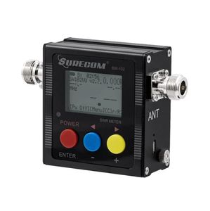 وات متر و SWR متر رادیویی SURECOM SW-102