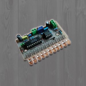 ماژول صوت سنج مونو با 10 LED - مدل : VU10LM - فروشگاه اینترنتی سام آوا