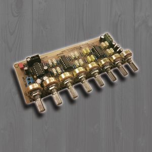 ماژول اکولایزر گرافیکی 8 باند مونو (با ولوم گرد) - مدل : EQ8BM - فروشگاه اینترنتی سام آوا