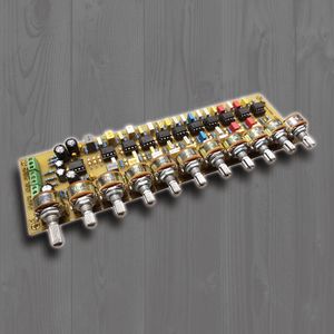 ماژول اکولایزر گرافیکی 10 باند استریو (با ولوم گرد) - مدل : EQ10BS - فروشگاه اینترنتی سام آوا
