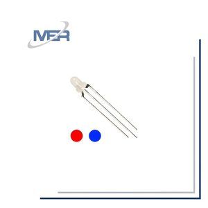 LED 5m blue and red 3Pin common cathode