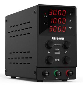خرید منبع تغذیه 30 ولت 10 آمپر سویچینگ NICE POWER مدل SPS3010 - ESC Market