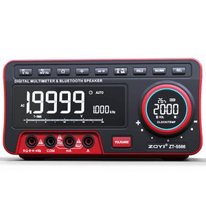 مولتی متر و اسپیکر بلوتوثی ZOYI مدل ZT-5566