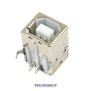 قیمت و خرید جک مادگی پرینتر روبردی کانکتور USB-B | فروش تک و عمده آرشو الکترونیک