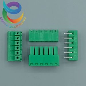 ترمینال فونیکس 6 پین ماده و نر رایت 3.81 mm