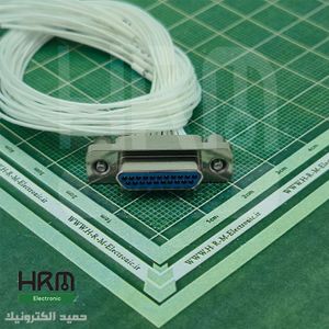 J30J دی کانکتور 21TJL سیمدار 20cm برند QIANGTS