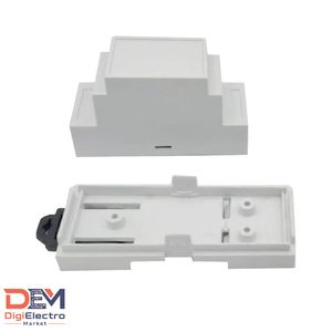 جعبه ریلی Rail Box سفید سایز 36x87x60mm - دیجی الکترو مارکت