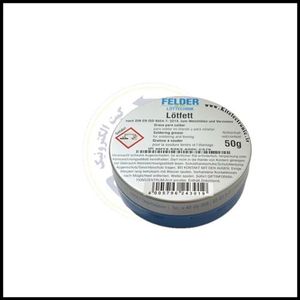 روغن لحیم مدل فیلدر 50 گرمی برند لاتفت آلمان SOLDERING OIL MODEL FELDER 50g LOTFETT German