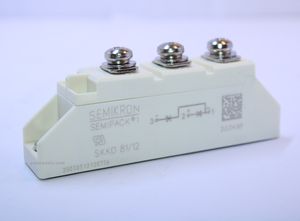 دوبل دیود SKKD 81 | SKKD81/16 | دوبل دیود 81 آمپر سمیکرون