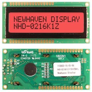 ال سی دی کاراکتری 2*16 LCD با بک لایت قرمز