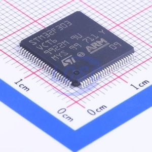 میکروکنترلر STM32F303VCT6 فلش پکیج LQFP-100(14x14)