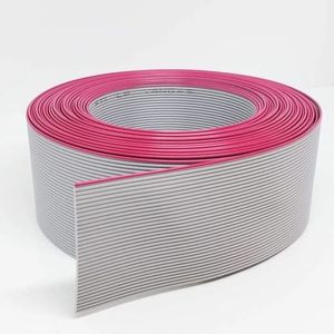 کابل فلت 40 رشته طوسی رنگ یک متری