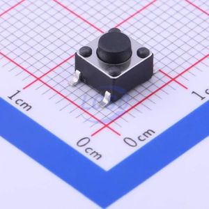 پوش باتن 260gf SMD روبردی 12 ولت 50 میلی آمپر TS-1102S-C-C-B
