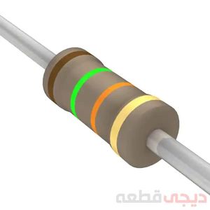مقاومت دیپ 15 کیلو اهم 1.4 وات CFR-25JB-52-15K