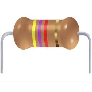 مقاومت دیپ 4.7 کیلواهم 1.4 وات CFR-25JB-52-4K7