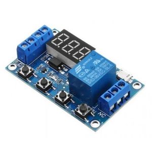 ماژول تایمر قابل تنظیم همراه با رله و نمایشگر مدل JZ-801