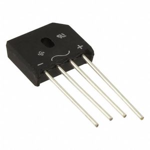 پل دیود 6A-600V تخت شانه ای