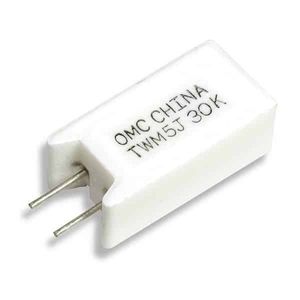 مقاومت آجری ایستاده 390 اهم 5W بسته 5 تایی