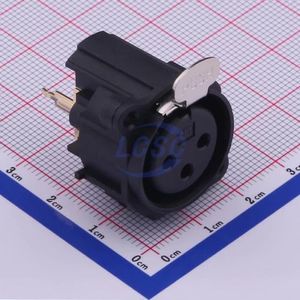 کانکتور XLR مادگی 6 آمپر 3 پین XLR-04P-3