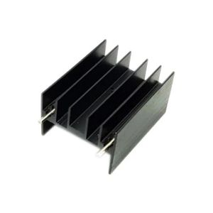 هیت سینک آلومینیومی 30x23x15mm رنگی مشکی
