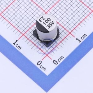 خازن FZ100UF35V90RV0064 الکترولیتی 100 میکروفاراد