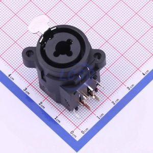 کانکتور XLR مادگی 10 پین XLR-19P-10P