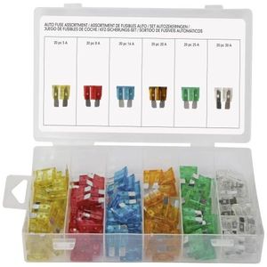 ست 120 عددی فیوز خودرو Toolland HAS08 Standard blade-type fuse