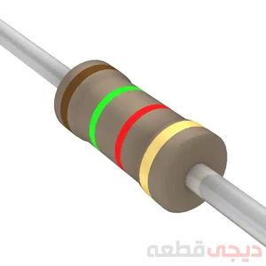 مقاومت 1.5 کیلو 1.4 وات CFR-25JB-52-1K5