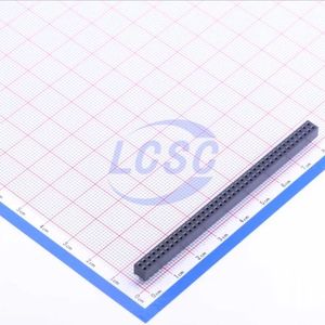 پین هدر مادگی روبردی 2x40 پین C7242