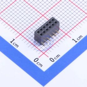 پین هدر مادگی روبردی 2x6 پین X1321FVS-2x06-C43D48