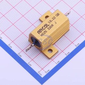 مقاومت فلزی 330Ω اهم روبردی 25 وات HS25330RJ