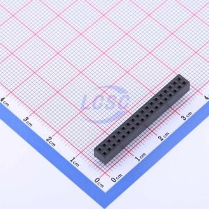 پین هدر مادگی روبردی 2x18 پین PM200-2-18-Z-4.3