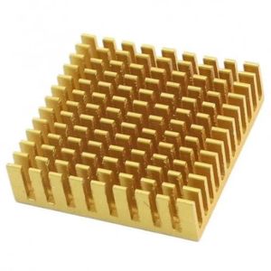 هیت سینک سایز 4x4cm رنگ طلایی