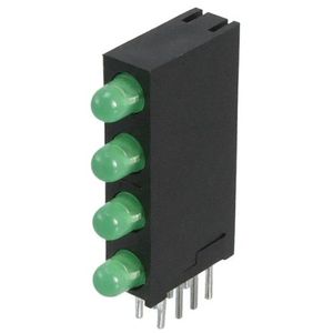LED قابدار سبز رایت 3mm