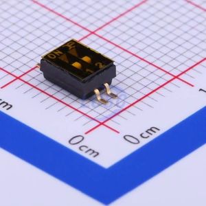 دیپ سوییچ 2 حالته DSHP02TSGER - SMD