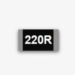 مقاومت 220 اهم پکیج 1206 - 1206S4J0221T5E