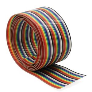 کابل فلت رنگی 30 رشته یک متری