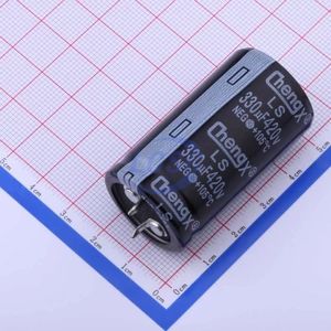 خازن الکترولیتی 330 میکروفاراد 420 ولت LS337M420O45RR0VH2SP0
