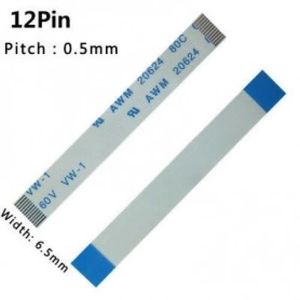 کابل FFC فلت 12 پین طول 0.5mm 10cm